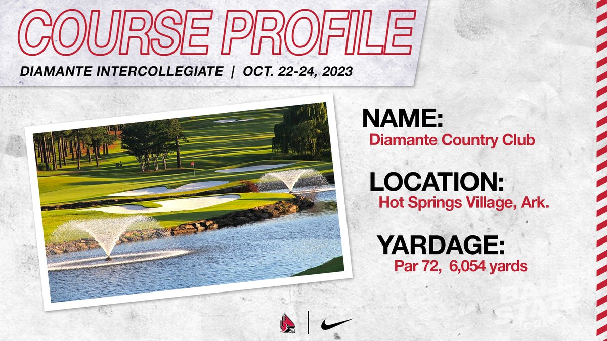 We're on the road, heading to Hot Springs Village, Arkansas, for the Diamante Intercollegiate

54-holes of ⛳️ over 3⃣ days (starting Sunday)!!!

📰: bit.ly/407saNq

#ChirpChirp x #WeFly