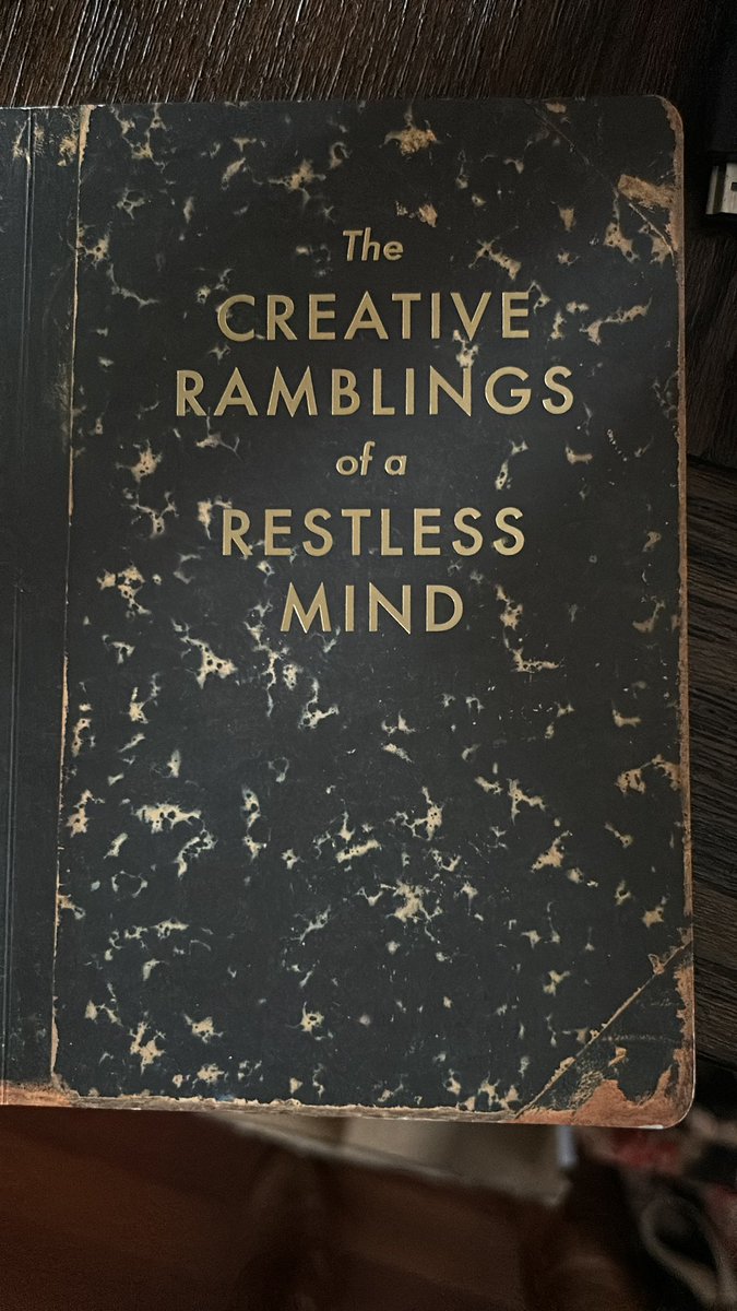 nrsaunders96's tweet photo. just got this new notebook from @PaigeWhitlock 
She must’ve known that there are some interesting thoughts happening and putting them in one place is essential 
#WhyIWrite #NCTE  #ownliteracy https://t.co/Dq3F48FJ7z