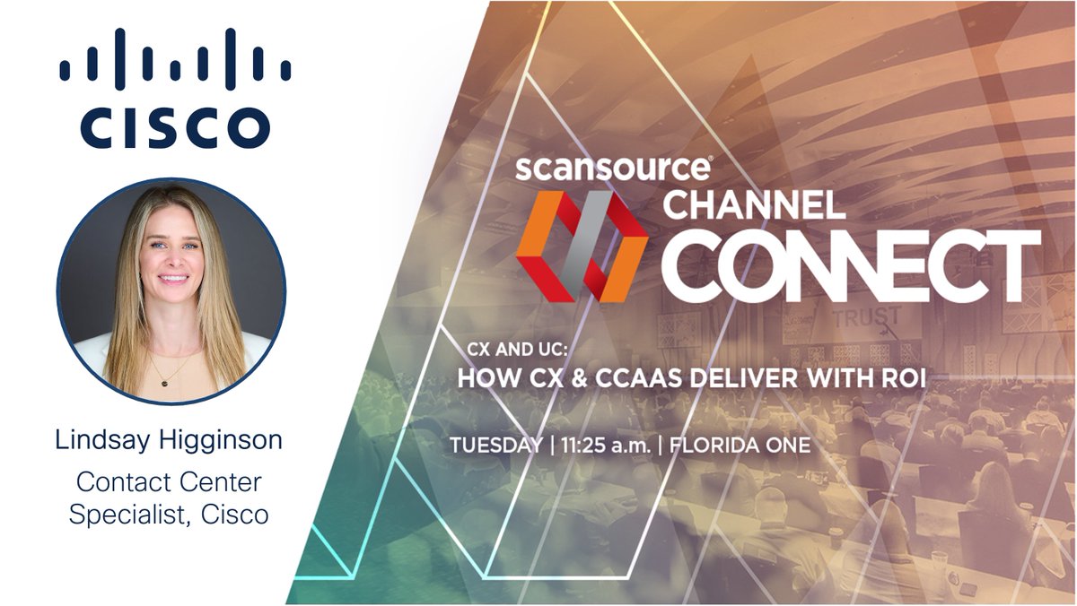 As more companies leverage the benefits of CX and CCaaS solutions, executives are looking to understand how they can qualify ROI. 

Join Lindsay Higginson, Contact Center Specialist, and other industry experts at #ChannelConnect2023 as they discuss the value with CX and CCaaS.