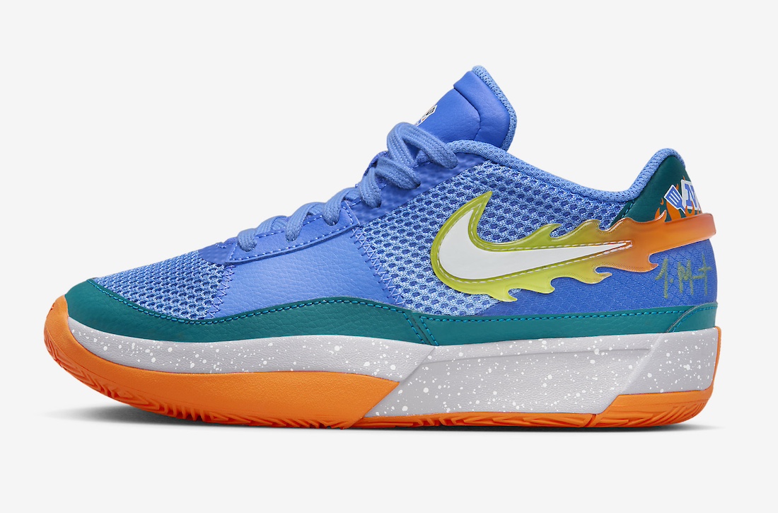 SBDetroit's tweet photo. Nike Ja 1 GS "Backyard BBQ" Releasing December 2023  🍔  https://t.co/Sj47rCnMm2 https://t.co/t5fNOx6ybd