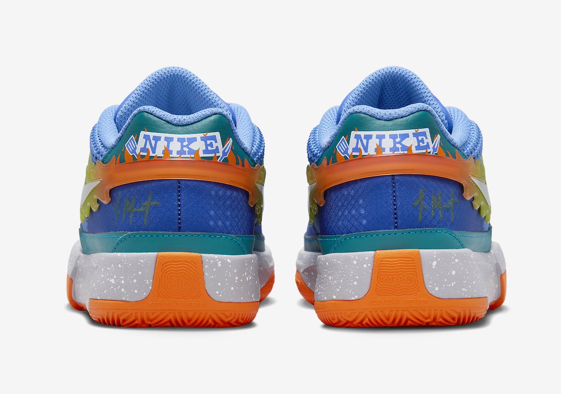 SBDetroit's tweet photo. Nike Ja 1 GS "Backyard BBQ" Releasing December 2023  🍔  https://t.co/Sj47rCnMm2 https://t.co/t5fNOx6ybd