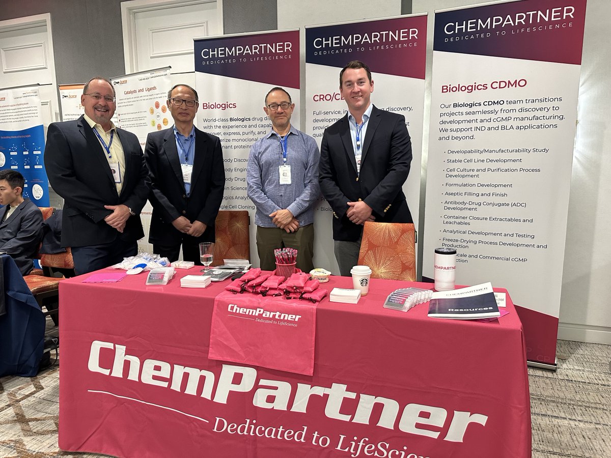 Principal Scientist, Emil Palacios, PhD, presents our latest antibody discovery workflow at the Nexus Drug Discovery Conference. Interested in finding out more? Reach out to a scientist: chempartner.com/antibody-gener…

#DrugDiscovery #AntibodyGeneration