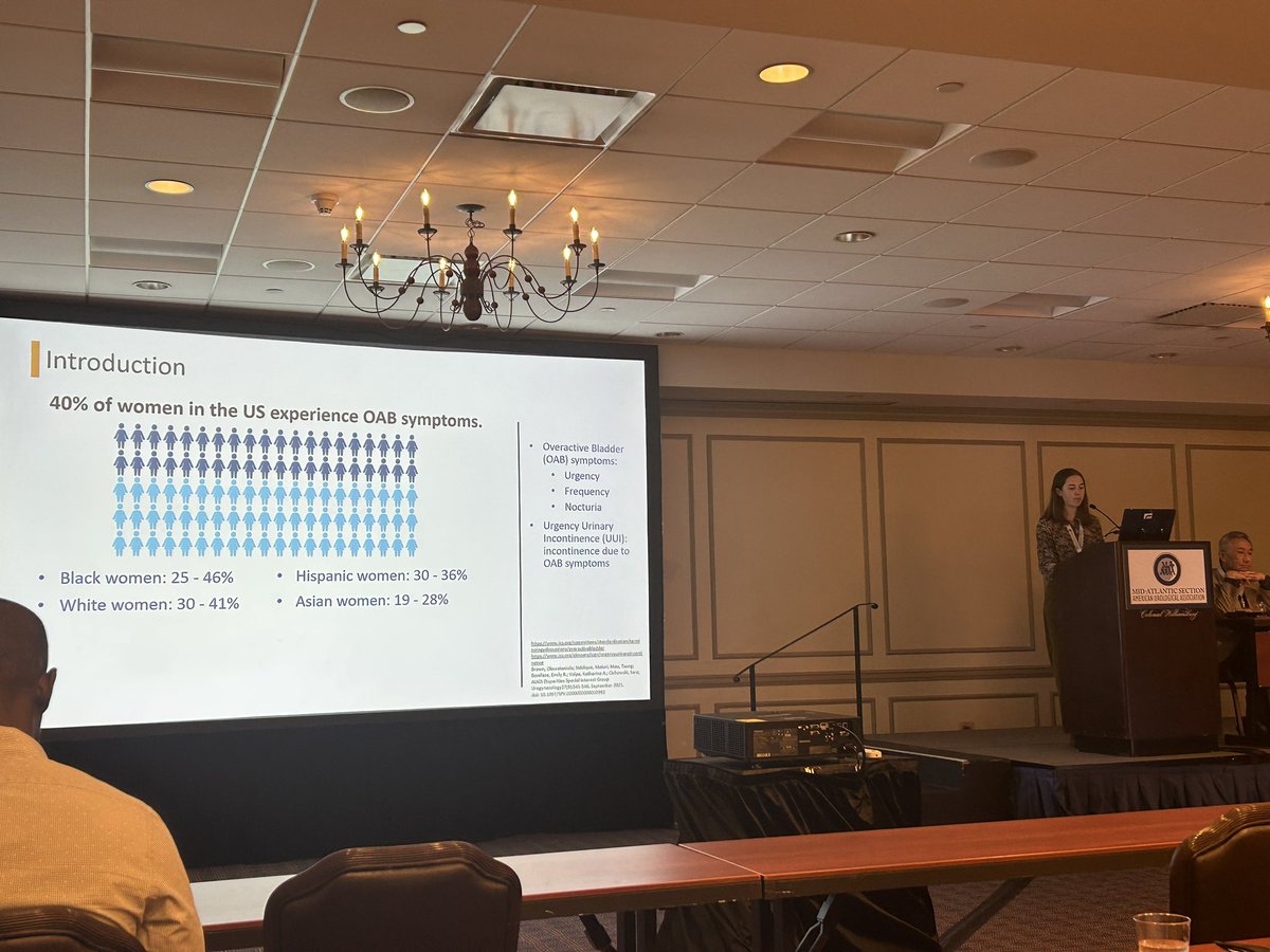 Marisa Clifton (@mcliftonmd) on Twitter photo The incomparable <a href="/auroragrutman/">Aurora Grutman</a> knocks it out of the park <a href="/MidAtlanticAUA/">Mid-Atlantic Section of the AUA | MAAUA</a> discussing racial disparities in advanced therapeutic treatment for OAB! Urology residency programs take note!!! <a href="/brady_urology/">The Johns Hopkins Brady Urological Institute</a> The incomparable <a href="/auroragrutman/">Aurora Grutman</a> knocks it out of the park <a href="/MidAtlanticAUA/">Mid-Atlantic Section of the AUA | MAAUA</a> discussing racial disparities in advanced therapeutic treatment for OAB! Urology residency programs take note!!! <a href="/brady_urology/">The Johns Hopkins Brady Urological Institute</a>