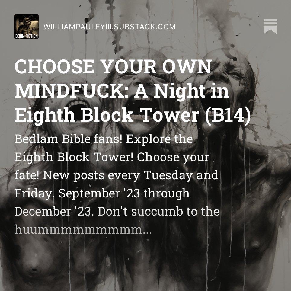 You've decided to attend the cold water meditation... 

Play along through Substack link in bio!