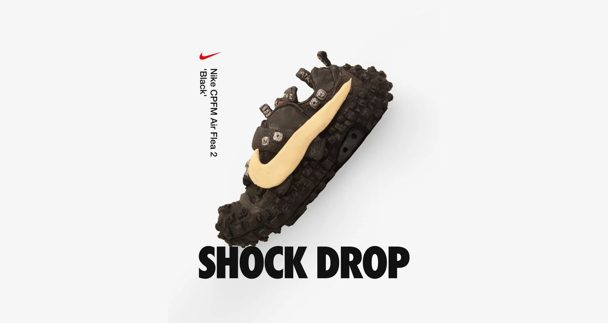 hypedreamsco's tweet photo. 🚨 Shock Drop Live On #SNKRS 🚨
The Nike Air Flea 2 x Cactus Plant Flea Market 🌵✅

#Nike #AirFlea2 #CPFM #Sneakers #CactusPlantFleaMarket #KOTD #ShockDrop #FadedSpruce #Black https://t.co/uZOOfJtp0j