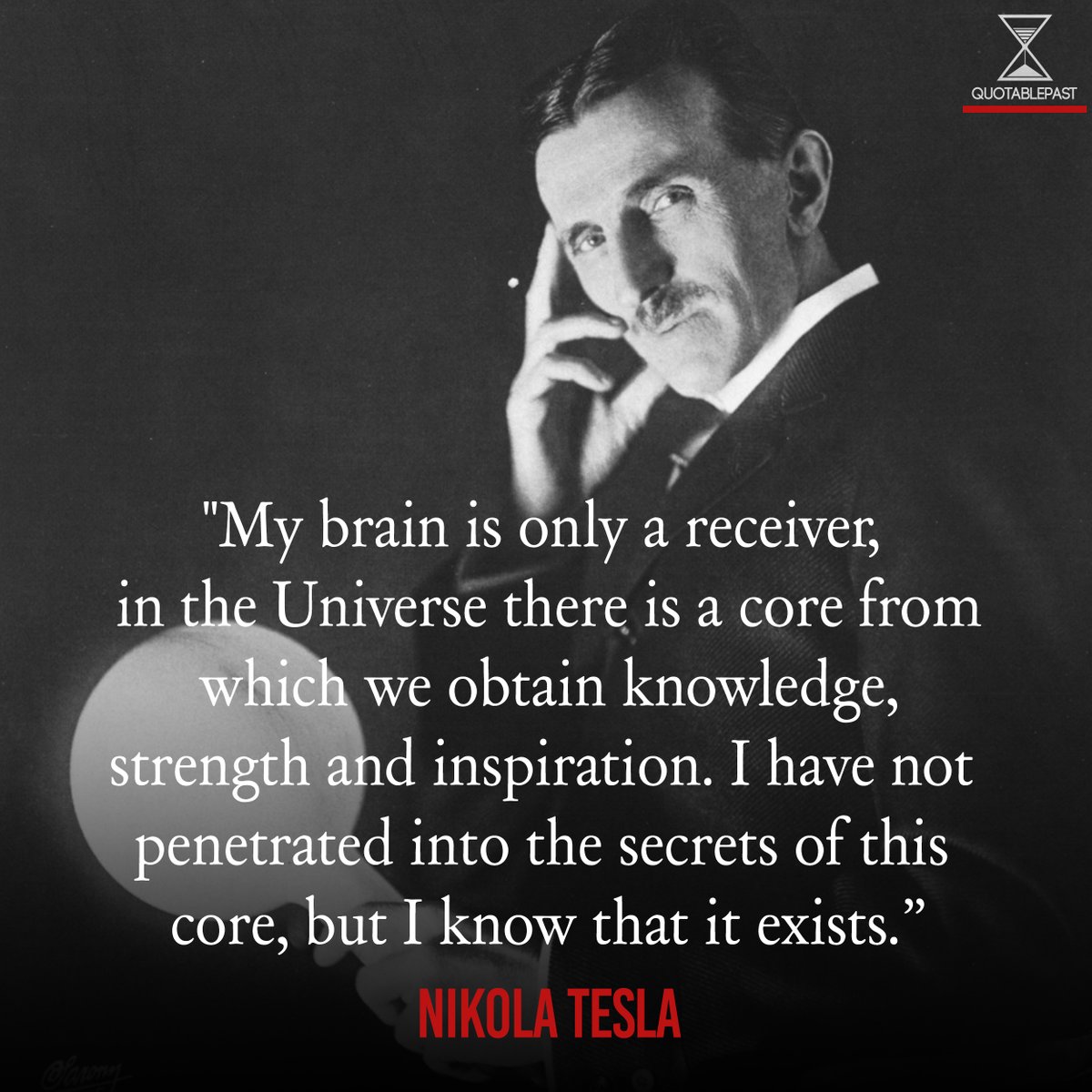 TheQuotablePast's tweet photo. Nikola Tesla. https://t.co/acd0vJpxwg