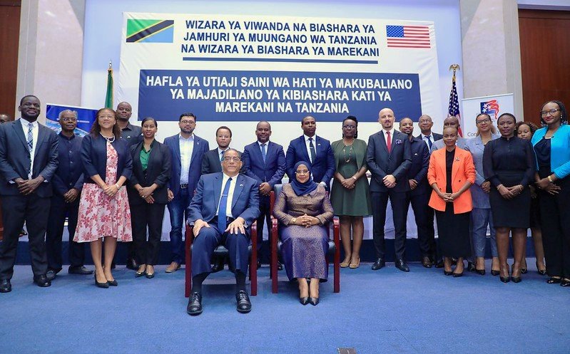 TRXGoldCorp's tweet photo. October 19th marked an important milestone in the advancement of Tanzania as a recognized and important trade partner within the international landscape with the implementation of the U.S.-Tanzania Commercial Dialogue.

https://t.co/ePjEvAVsQx

#TRXGold #Tanzania #Mining https://t.co/PdcP7TDENX