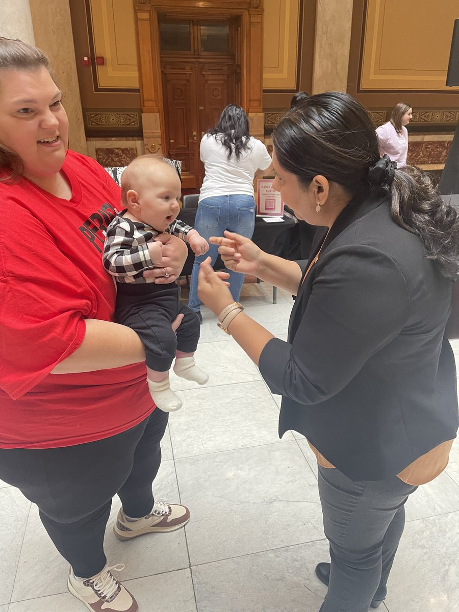 Period Action Day at the Statehouse earlier this week! One of the topics we discussed: not having taxes on feminine hygiene products as they are a NECESSITY not a LUXURY. Our daughters deserve better! 
#periodactionday #femininehygieneproducts #indianadistrict4 #uscongress