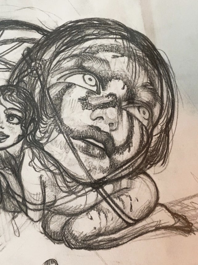 cogum3li's tweet photo. The nasty sketch   The snail in progress 🐌 https://t.co/XECOSrgLQS