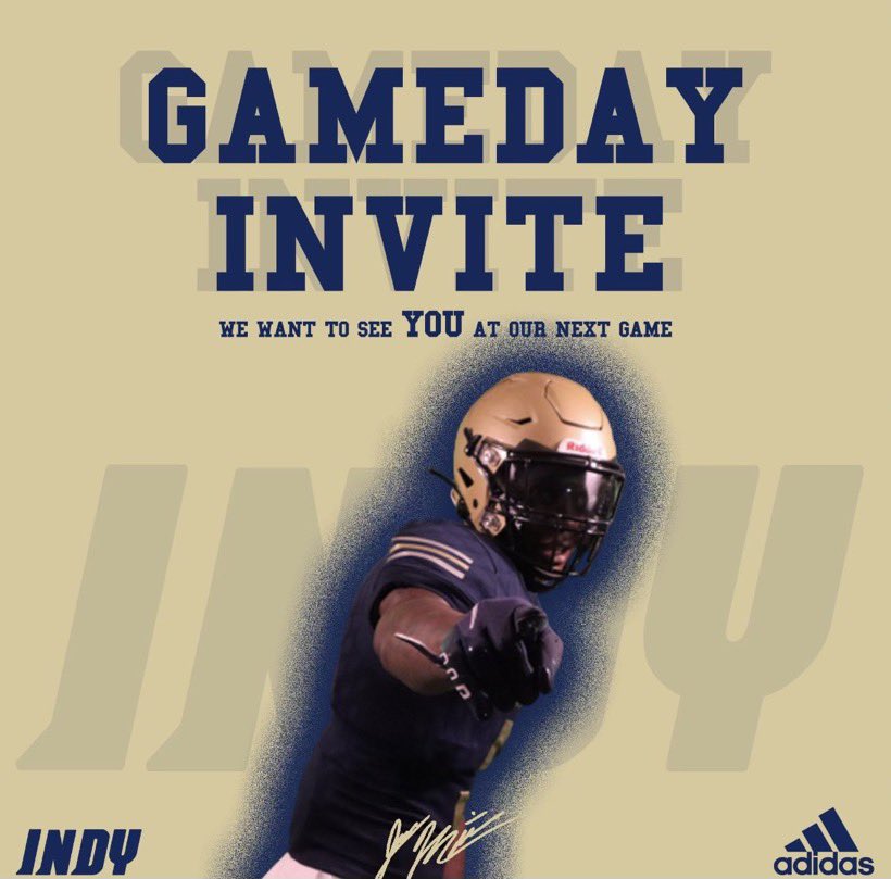 Thank you for the game invite! @drewcoaching49