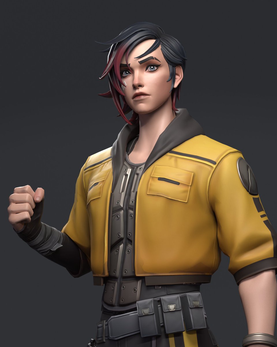 weilunart's tweet photo. Ash with a pose, posed by my buddy.
A character that I did for @Bobby_Anguelov 's personal project https://t.co/OrusP4RAON