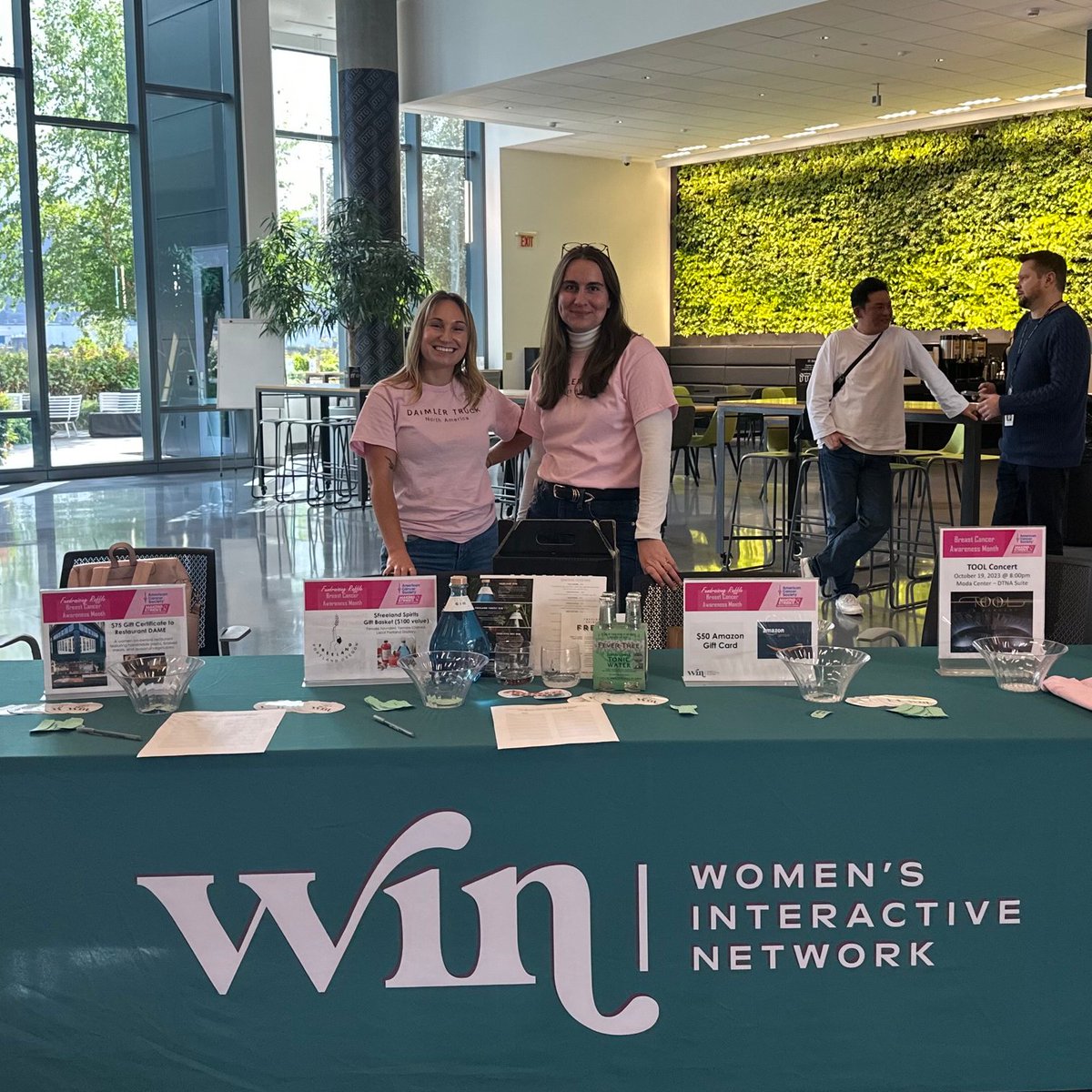 A huge thank you to our Women In Networking (WIN) group. To recognize #BreastCancerAwarenessMonth, they've created Pink Out WINSdays, organized teams for Making Strides charity walks, and arranged for office visits by the Mammogram Bus. We appreciate you!