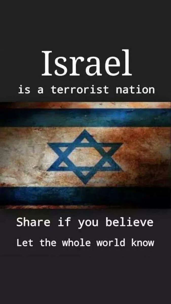 #IsraelTerorrist