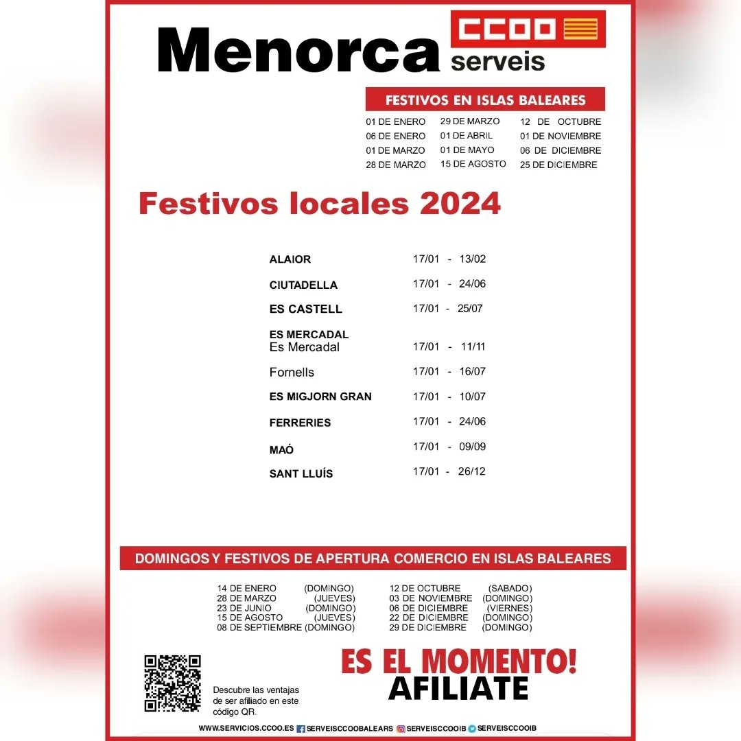 Federación de Servicios de CCOO de Illes Balears tweet media