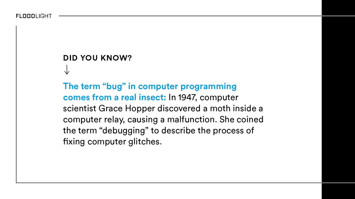 Floodlight's tweet image. Fun Fact Friday! Have a great weekend.