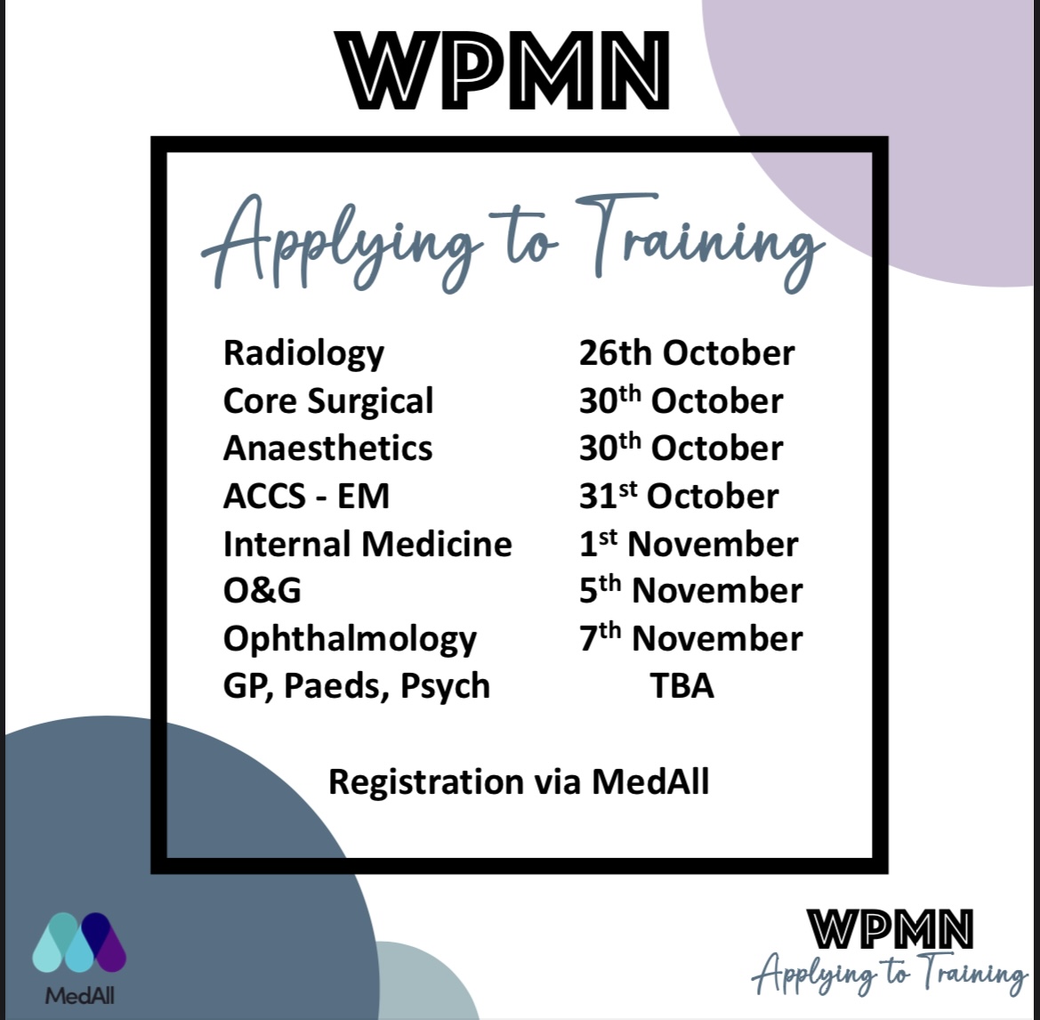 WPMedicsNetwork's tweet photo. #radiology #radiologytraining #surgery #coresurgicaltraining #anaesthetics #anaesthetictraining #ACCS #emergencymedicine #emtraining #internalmed #IMT #obsandgynae #obsandgunaetraining #opthalmology #opthalmologytraining https://t.co/aw5lYwgaxB