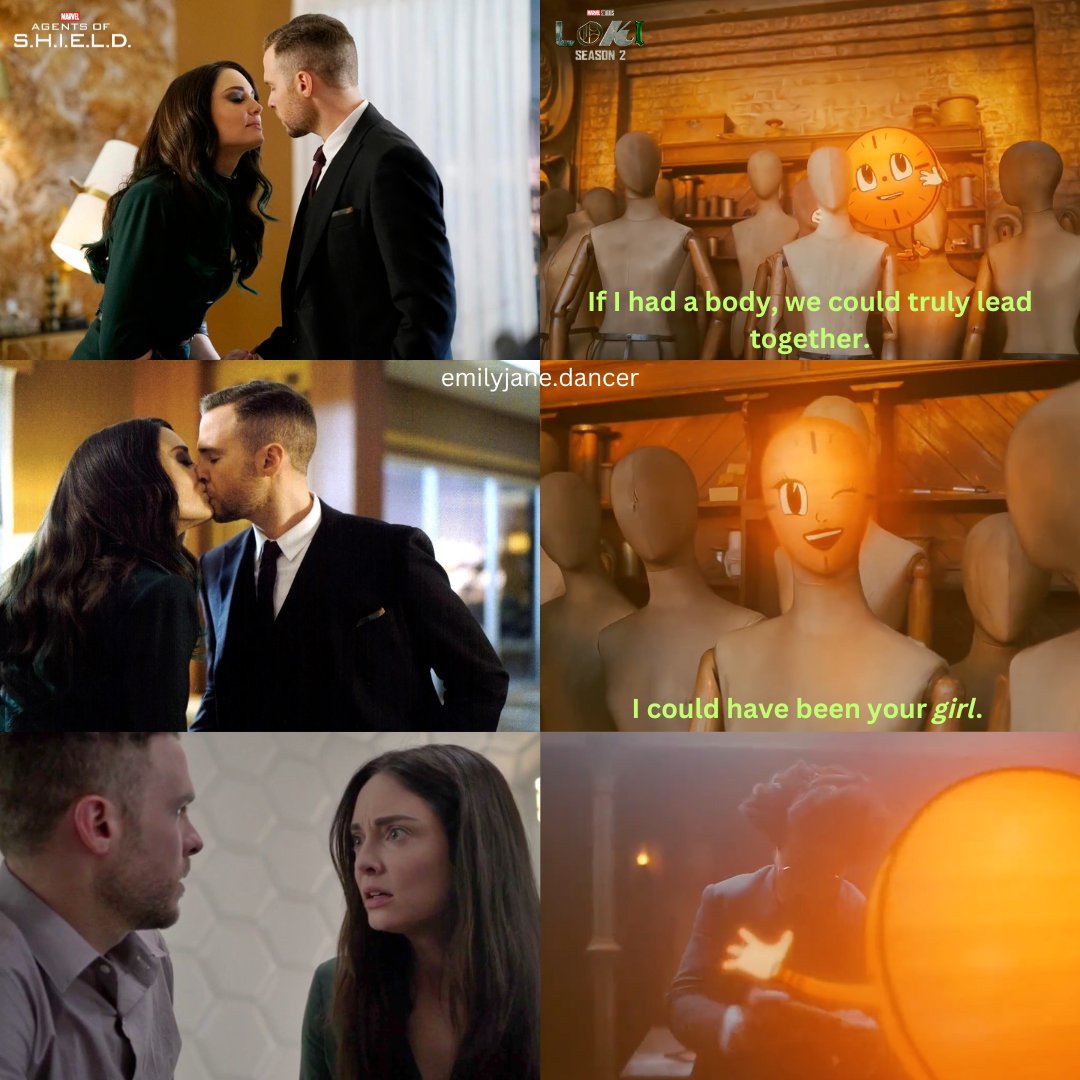 EmilyJaneDancer's tweet photo. @MissMinutesTVA giving so many Aida vibes OMGGGG #AgentsofSHIELD #Loki #LokiSeason2 #FitzSimmons #StaticQuake #Marvel #MarvelStudios #MissMinutes https://t.co/5ndiJ4sojY