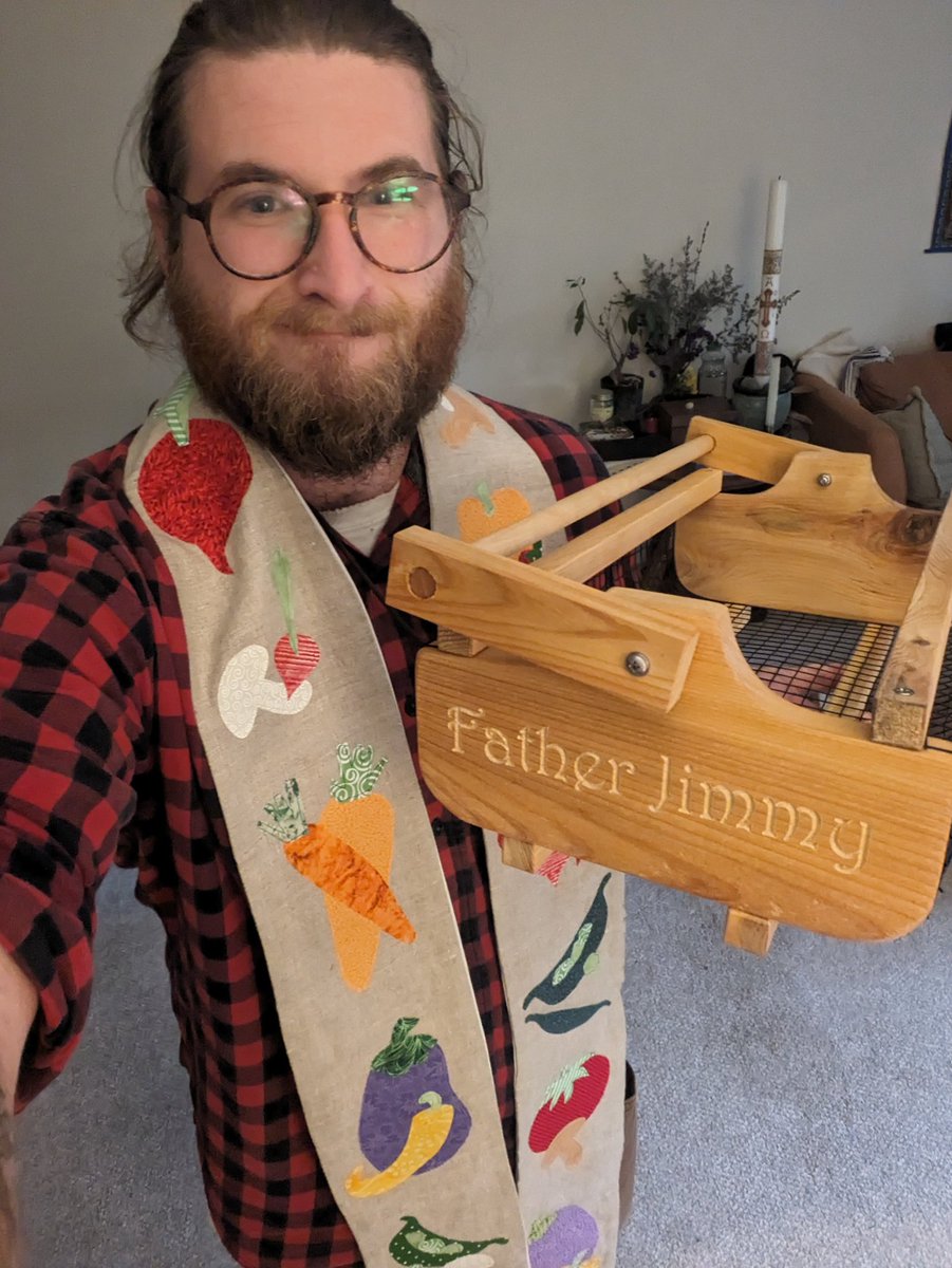 Now that the past 20 years of prayer and work have come to fruition, time to go out into the world to do some priestly farmer things!