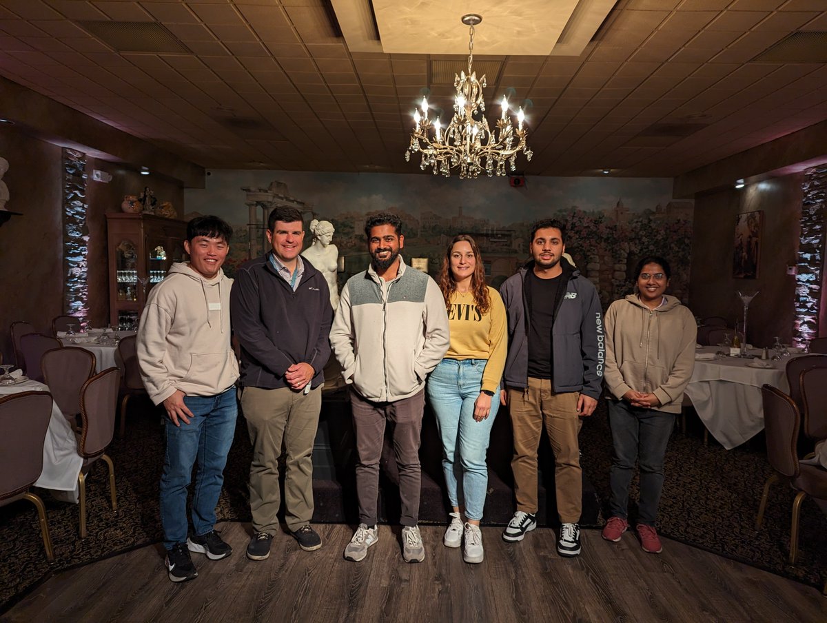 wirthlab's tweet image. We bid farewell to @mohandas8488, who after 2 yrs as a postdoctoral scholar, teaching us about suspension rheology, is moving on to greener pastures with @cerbino! Beyond his stellar intellectual contributions, our new rheometer will remain as a lasting tribute! #EverythingFlows