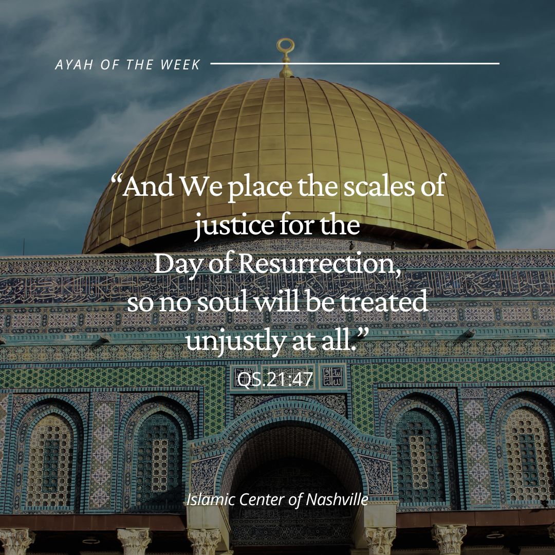 ICN12south's tweet photo. Stand up for justice! This Ayah reminds us to be mindful of our actions and decisions and to seek balance and fairness in our daily lives. #AyahofTheWeek https://t.co/3HDaJFY6fW