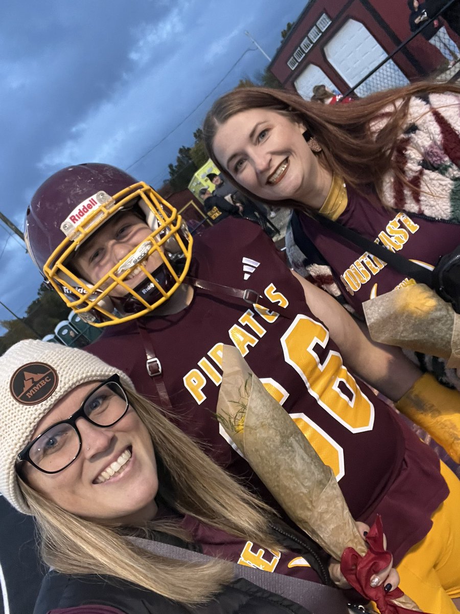 MissVarner15's tweet photo. @MorganBrunner15 and I had the honor of representing @PrestonBello as his most impactful teachers for his Senior Night! GOOD LUCK #66! We are so proud of you! #ourbmsa #seniornight https://t.co/A9vQK62jxR