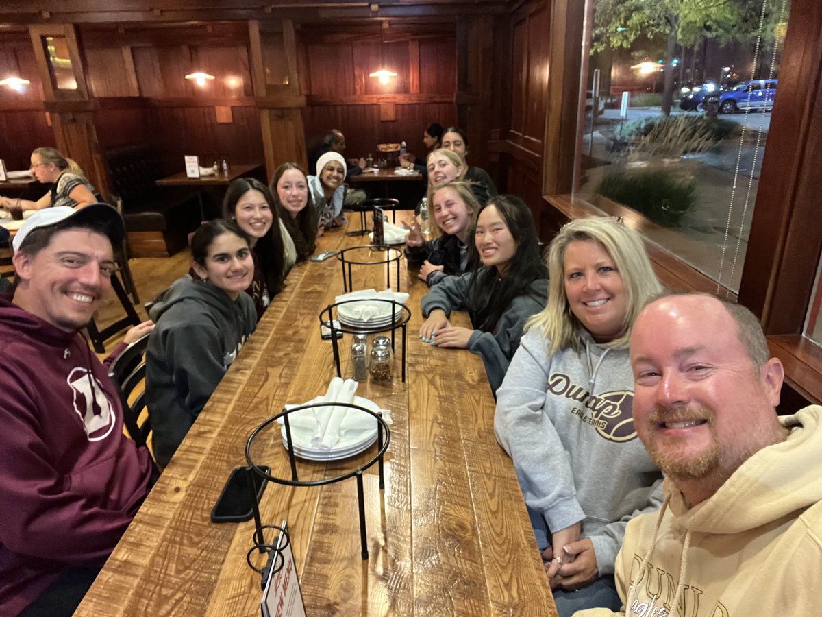 MrAllisonMath's tweet photo. ⁦@Dunlaptennis⁩ ⁦@DunlapAthletics⁩ ⁦@DHS_Eagle⁩ A little pizza celebration before our bus day tomorrow!!! https://t.co/ZMkdHoC3b9