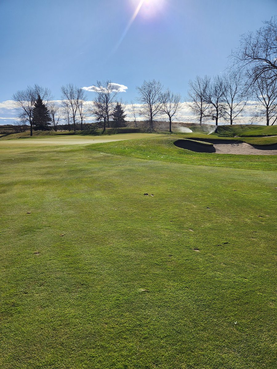 Another year of blowout in the books. Last weekend of golf <a href="/Coloniale_GC/">ColonialeGC</a> 
It was a great season!