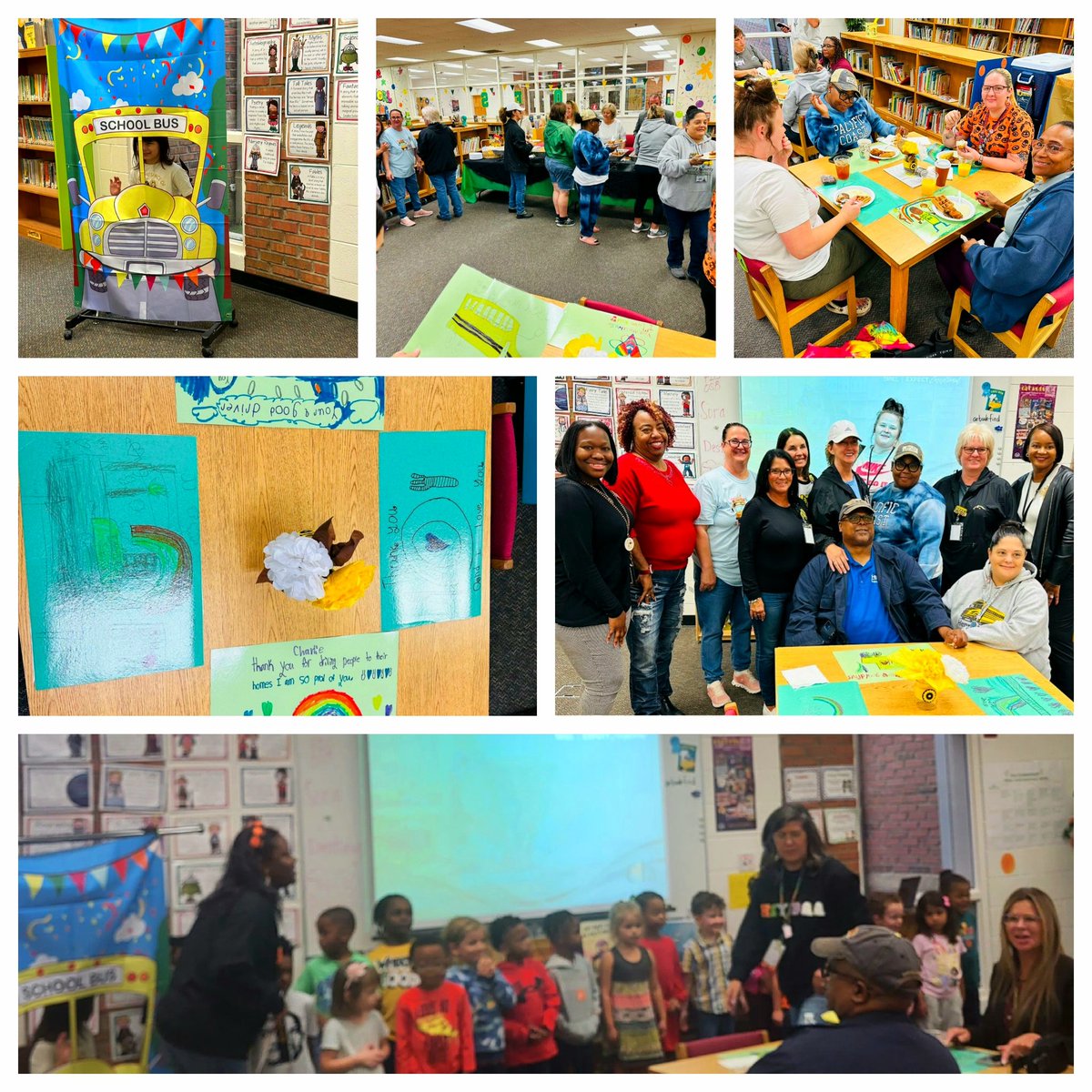 askAPSellers's tweet photo. We've had a great week celebrating our bus drivers and monitors! Last Thursday, we celebrated with our cluster schools with an appreciation breakfast. Each afternoon this week, @OES_HCS had a special treat for our drivers and monitors! #DrivingforKids #WinningforKids https://t.co/9BGXevMrP0