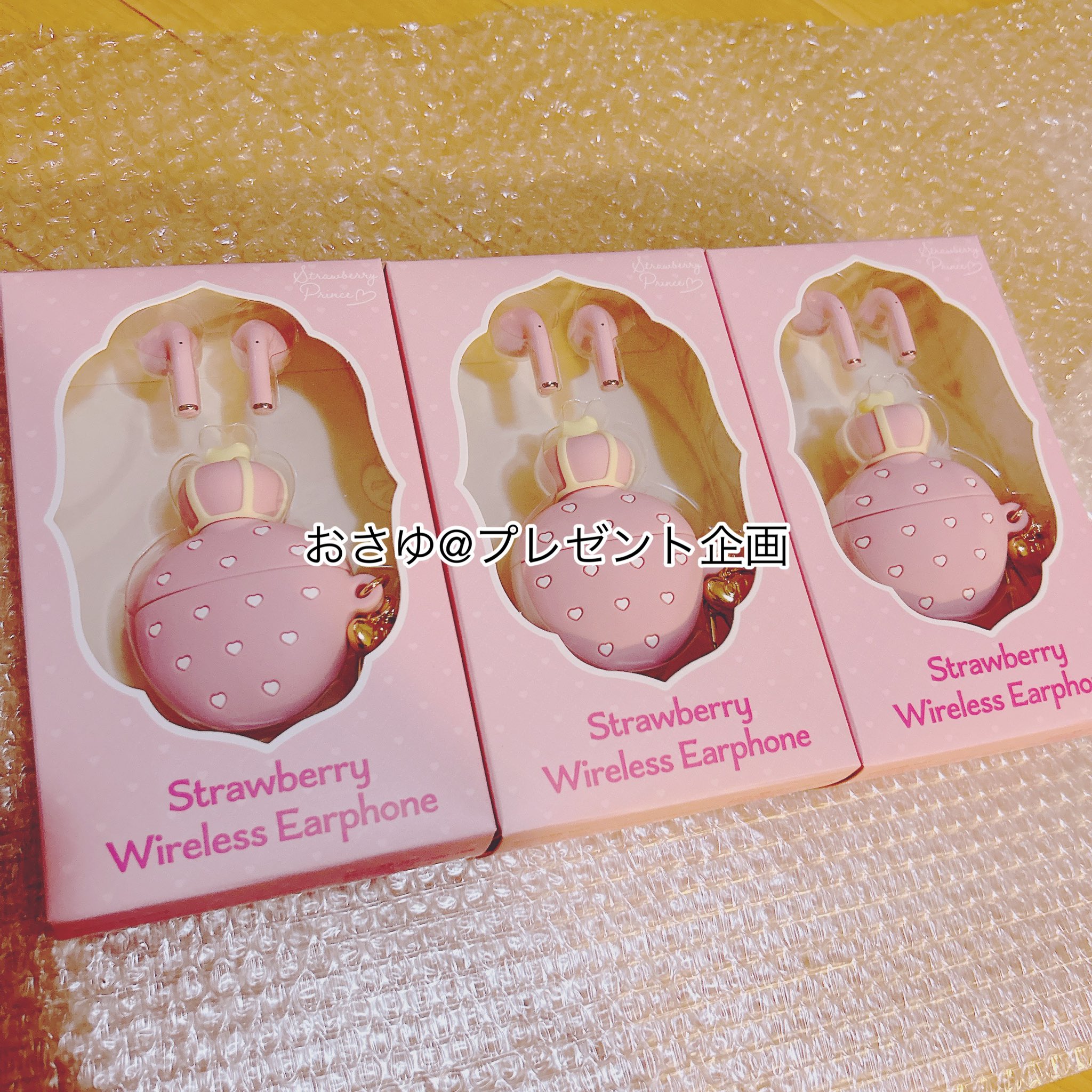 すとぷり】Strawberry Wireless Earphone - イヤフォン