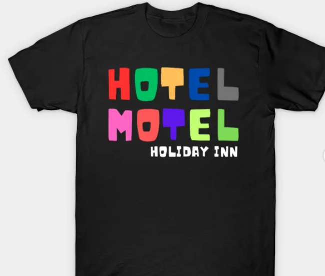 Check out our latest t-shirt design! 🎨 Get yours here: teepublic.com/t-shirt/520218…📷🌟original design!  #hotelmotel Quote #TShirt #QuoteArtDigital#Style