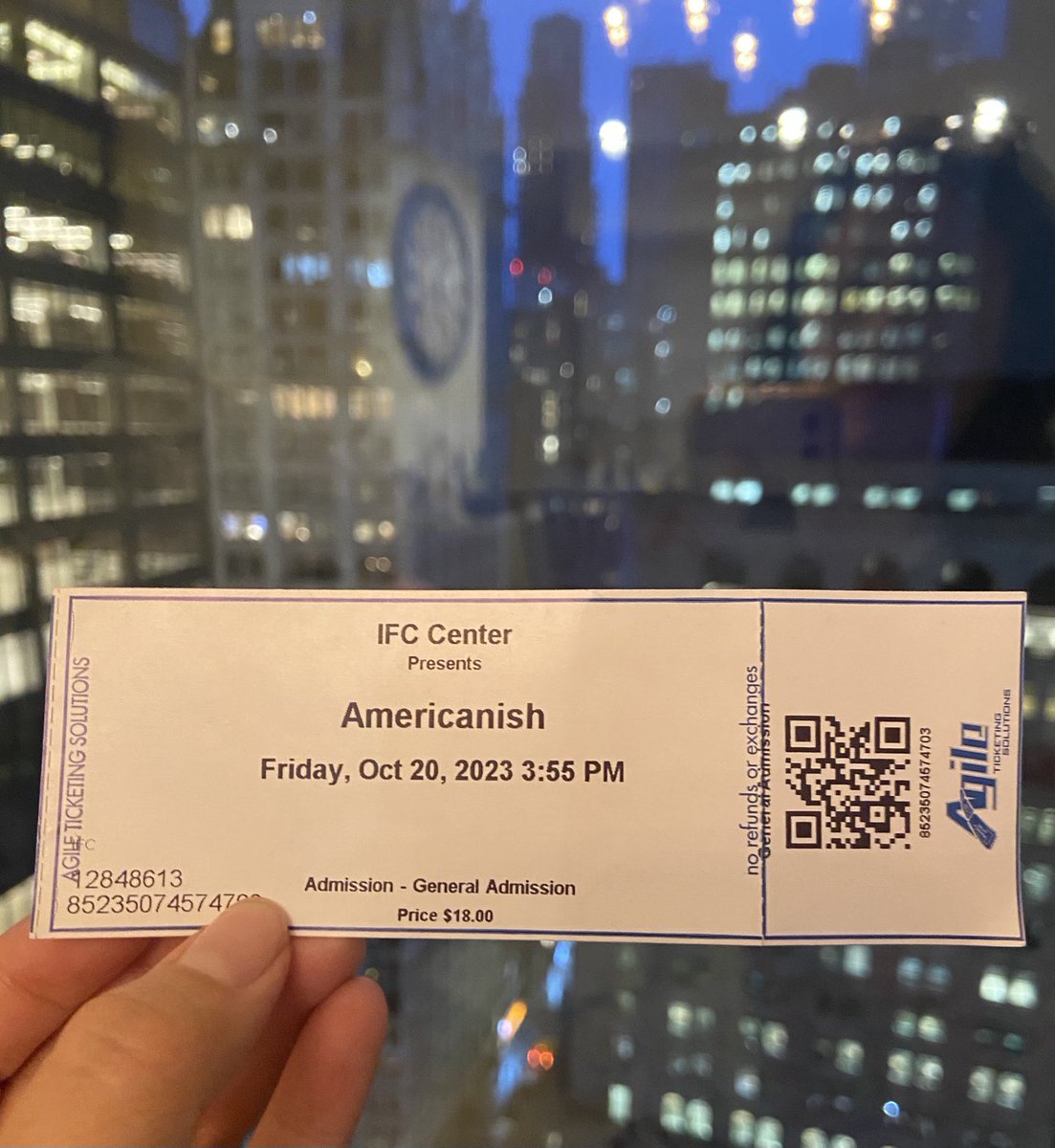 Loved “Americanish” film <a href="/ifccenter/">IFC Center</a> A heartfelt and hopeful celebration of family, love &amp; sisterhood. Multicultural, multigenerational, a funny and moving film that will appeal to multiple audiences. Charming cast featuring <a href="/aizzahfatima/">Aizzah Fatima</a>, See it this wknd! shorturl.at/gjQRW