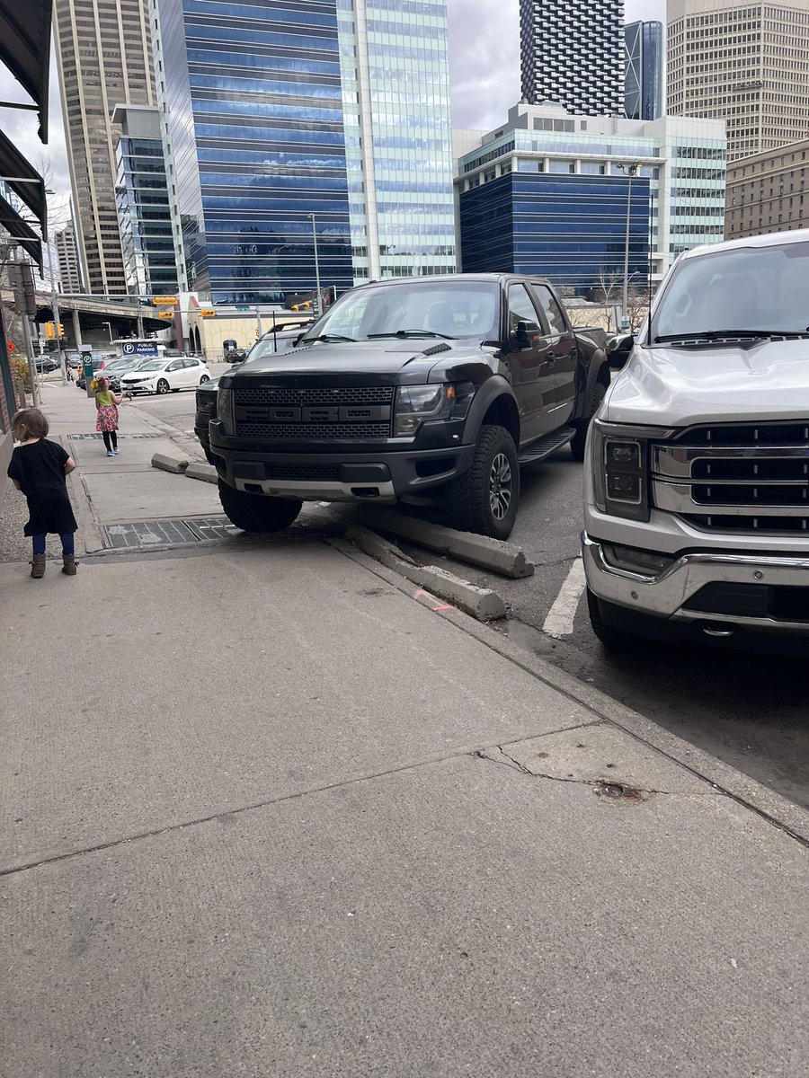 Do you think he felt going over the curb or he just didn’t care?