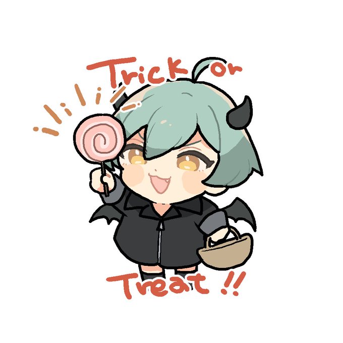 「trick or treat」 illustration images(Latest)