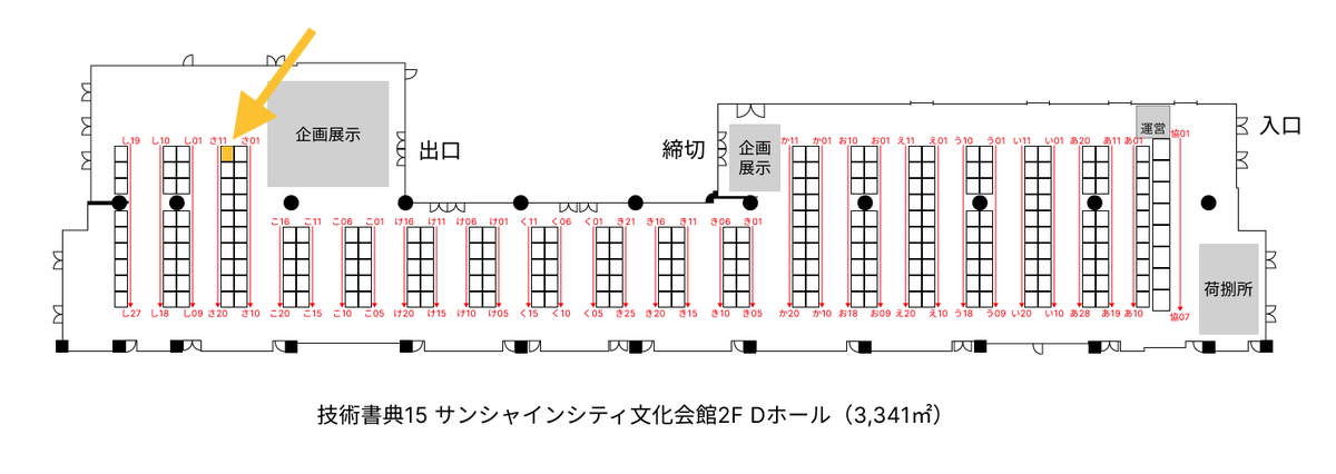 ENGINY_TECH's tweet photo. 11/12(日)にオフライン開催される #技術書典 15のENGINYの配置が「さ11」に決定しました！
新刊「解決！iOSアプリ開発のアレコレ」の入稿もすでに完了しています、
あとは開催日を待つのみ！とても楽しみです。是非お越し下さい🙇‍♂️ https://t.co/8LyXS1A2gE