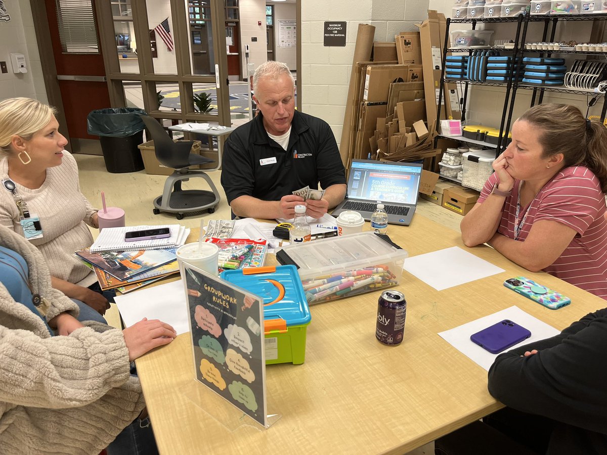 Thank you Clint Pruitt with <a href="/ConstrucReady/">Construction Ready</a> for supporting elementary science leaders in planning standards-aligned, hands-on opportunities that build life skills for our students.  <a href="/FCSTandL/">Forsyth County Schools Teaching & Learning</a> <a href="/FCSchoolsGA/">Forsyth County Schools</a> #fcsscience