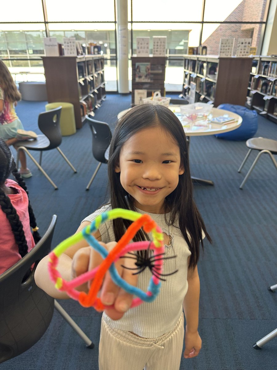 Beth Holden (@holden_reads) on Twitter photo Students had fun using their future ready skills to create spider webs that could hold a spider after reading Walter’s Wonderful Web! <a href="/LiscanoElem/">Liscano Elementary School</a> <a href="/FISD_Libraries/">Frisco ISD Libraries</a> Students had fun using their future ready skills to create spider webs that could hold a spider after reading Walter’s Wonderful Web! <a href="/LiscanoElem/">Liscano Elementary School</a> <a href="/FISD_Libraries/">Frisco ISD Libraries</a>