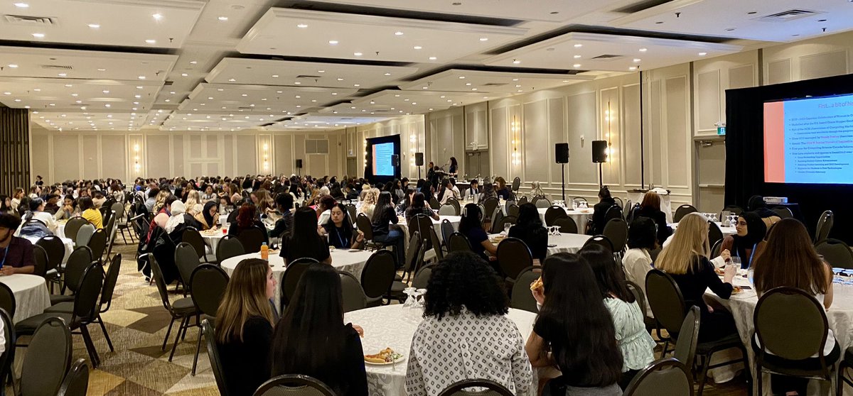 jeremy_bradbury's tweet photo. A great turnout at the 2023 Annual Canadian Celebration of Women in Computing Conference (#CANCWIC) with 600+ attendees! @CSCan_InfoCan https://t.co/DJKjNmKsT2