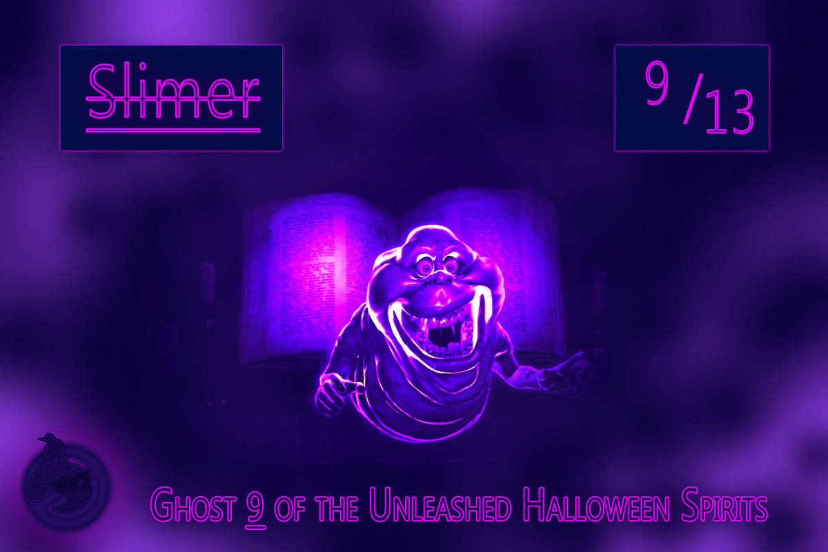 Ghost 9 of the Unleashed Halloween Spirits; "Slimer". From Ghostbusters: Spirits Unleashed.