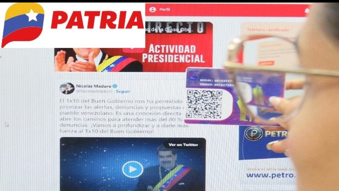 #Publicidad 

🔴💻📱🇻🇪 ¿Quieres recibir los bonos? Así puedes registrarte en el Sistema Patria | 20 de octubre 2023.

🧑🏻‍💻La Plataforma Patria es un sistema digital que atiende a más de 20 millones de venezolanos.

✨Aquí te decimos cómo registrarte👇🏻

bit.ly/3Q5rq6D