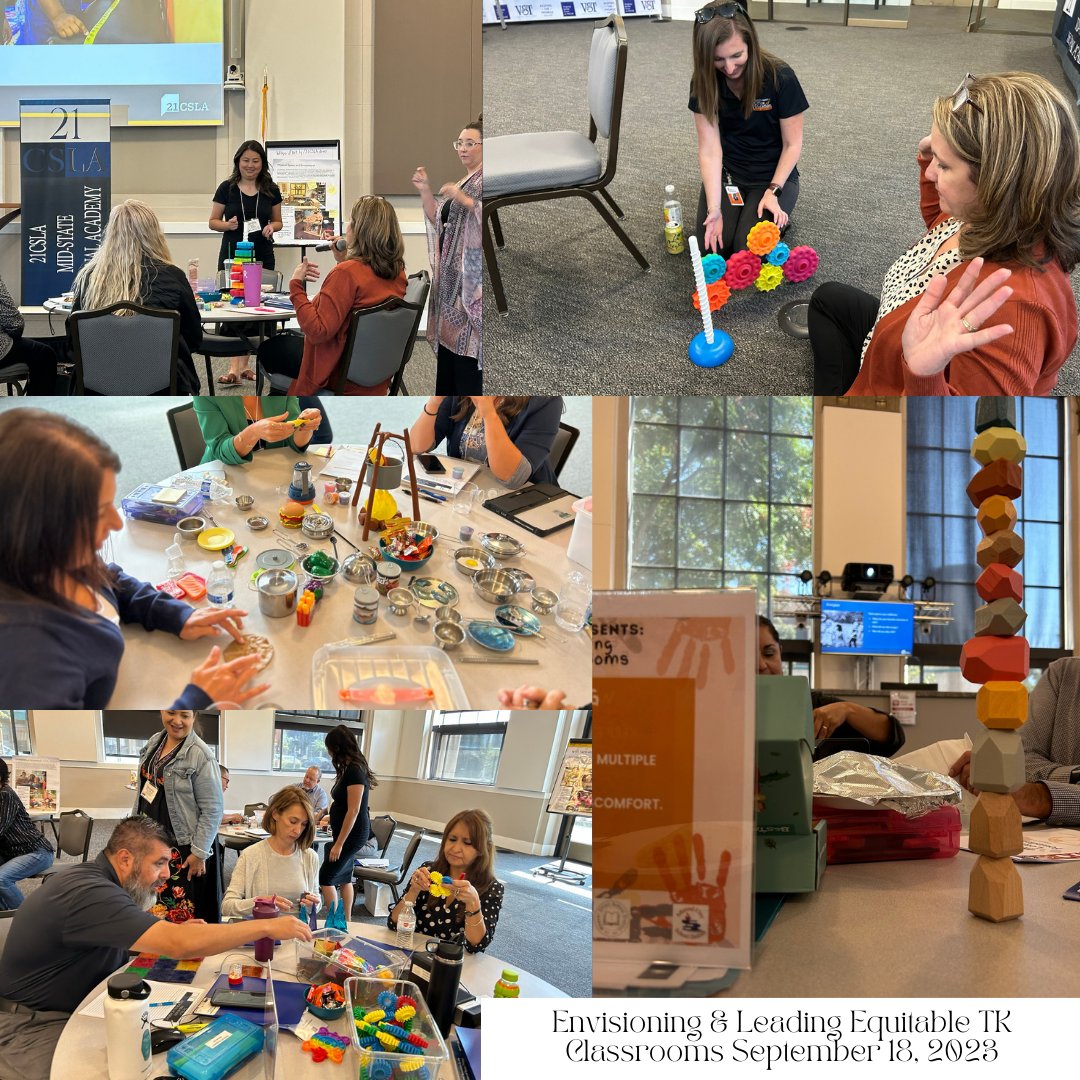 Our colleagues in Merced County kicked off their 'Envisioning & Leading Equitable TK Classrooms' professional learning program. We look forward to seeing the amazing work they have planned for the school year.
#21cslamidstate #equity #equityleaders #MCOE #WUSD #MCSD #UTK