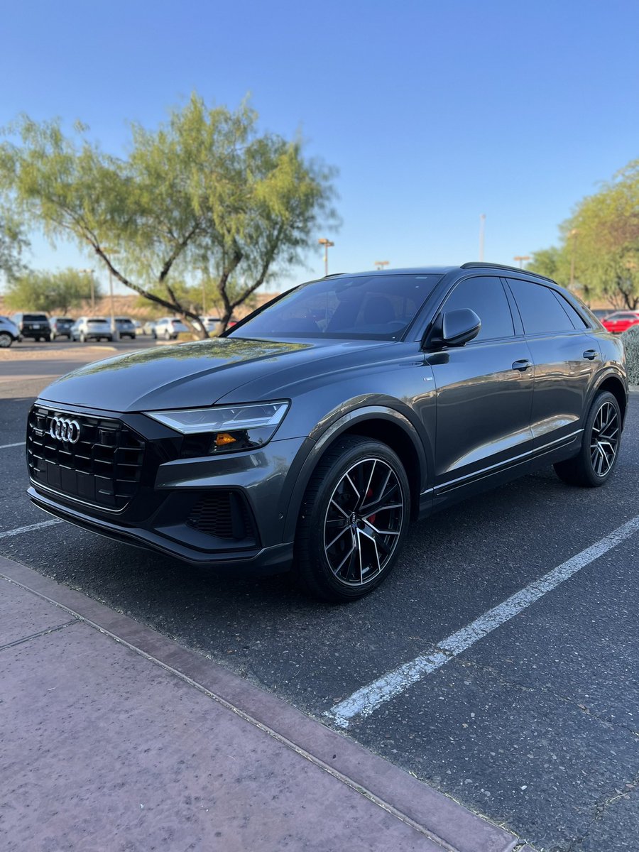 TopShelfPOV's tweet photo. “Onlyfans won’t do anything for you” 😂 

New car ☑️
#audi
#audiQ8 https://t.co/23EqAdQP9h