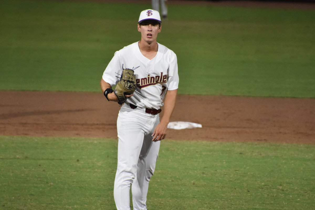 Good work from Carson Dorsey. Struck out the first two batters he faced, induces a pop up to strand two runners. High-quality FB sat 92-93.

Mid 2: FSU 4, Mercer 1