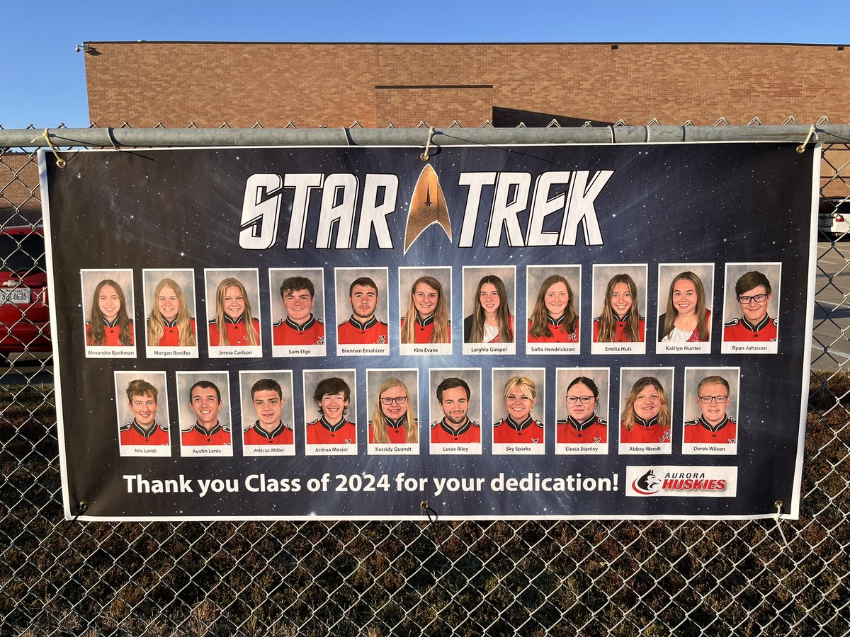 Senior Night for this group!!