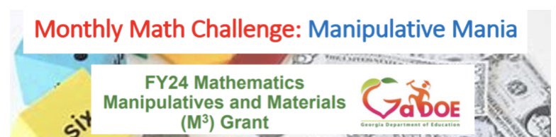 RcpsMath's tweet image. Shout out to Ms. Reyna @CJHicksElem! She is the first teacher to submit a manipulative challenge! @GaDOEMath #RCPSMathChallenge