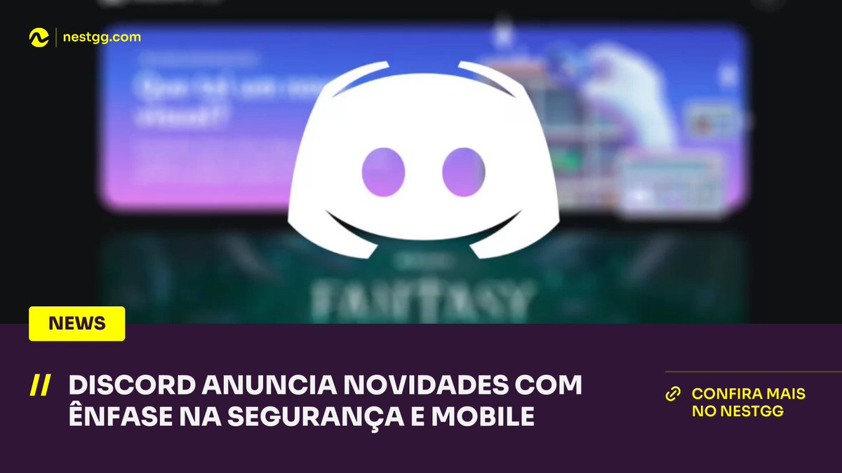 nestgg_'s tweet photo. #Discord Anuncia Novidades com Ênfase na Segurança e Desempenho Móvel https://t.co/KEKjDId0lz