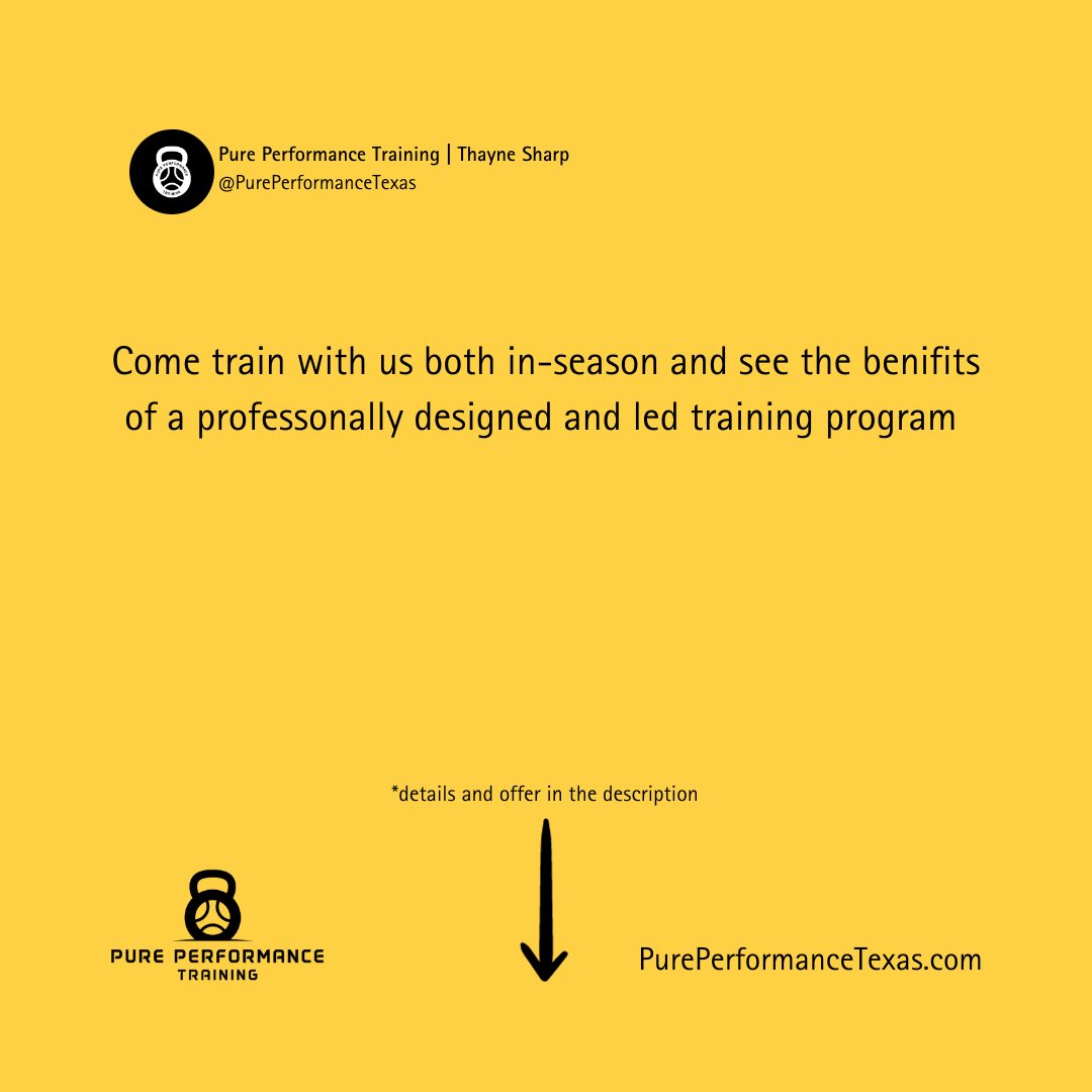 Pure Performance Training tweet media