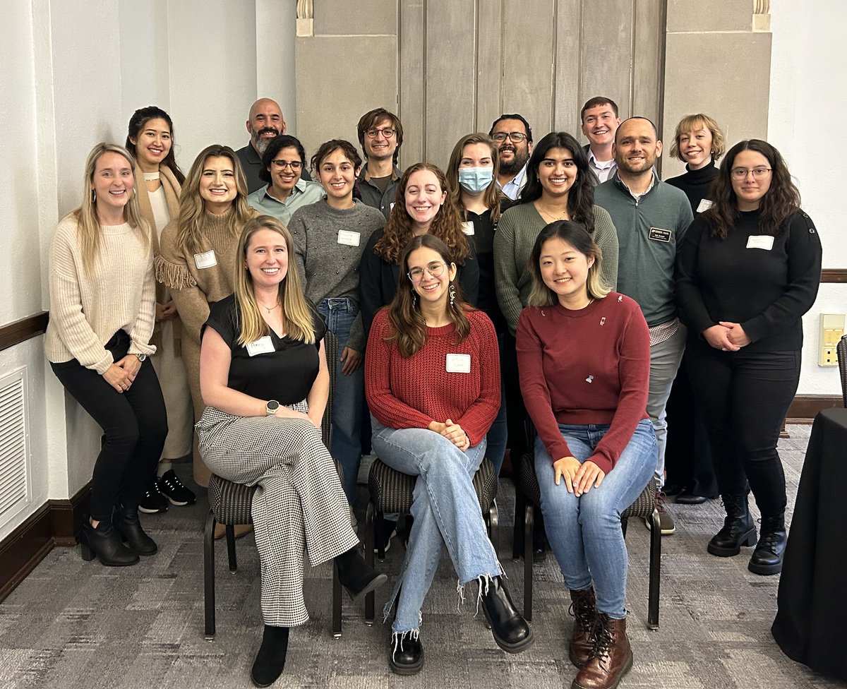 AveryHClosser's tweet photo. What a wonderful and fast two days - To all of our @CEL_Purdue students and faculty, and our early-career guests and speakers from 15 universities, thank you for making the space to be here to connect and learn together! https://t.co/lfXwV09MVS