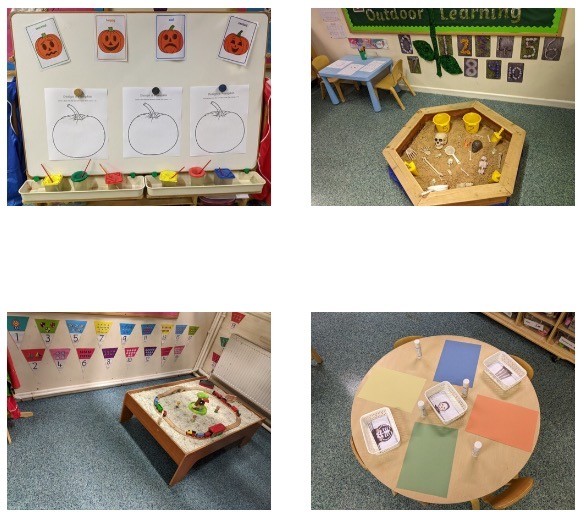 🕷️🕸️Here are some of our continuous provision activities for next week 🕷️🕸️