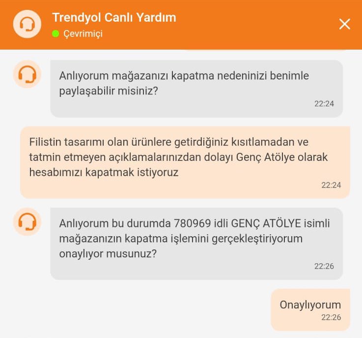 gncatolye's tweet photo. Gündemde olan Trendyol’un Filistin’de yaşanan olaylara karşı izlediği politikadan ve Filistinli ürünlerimize getirdiği kısıtlamadan dolayı hesabımızı kapatma kararı aldık. Artık siparişlerinizi online olarak sadece websitemiz üzerinden oluşturabilirsiniz🇵🇸
https://t.co/Fq2fQ7ysDt https://t.co/Lg5TzakokW