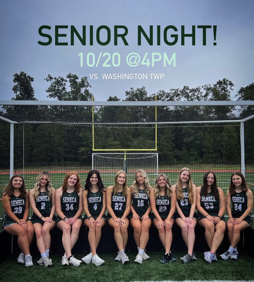 It’s SENIOR NIGHT!!! We love our seniors!